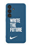 Protective Liquid Silicone Shockproof Case For Samsung Galaxy S24 Plus (Blue) - write-the-future