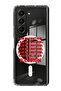 Case for Samsung Galaxy Z Fold 5 Compatible with MagSafe, Shockproof Phone Bumper Cover Control