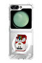 Case for Samsung Galaxy Z Flip 5 Compatible with MagSafe, Shockproof Phone Bumper Cover Adobe