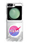 Case for Samsung Galaxy Z Flip 5 Compatible with MagSafe, Shockproof Phone Bumper Cover Nasa