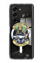 Case for Samsung Galaxy Z Fold 5 Compatible with MagSafe, Shockproof Case Fishing is my Cardio
