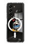 Case for Samsung Galaxy Z Fold 5 Compatible with MagSafe, Shockproof Phone Bumper Cover Minnie