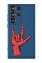 Protective Liquid Silicone Shockproof Case For Samsung Galaxy S24 Ultra (Blue) - Spiderman h&