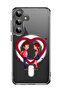 Case for Samsung Galaxy S24 6.2-inch Compatible with MagSafe, Shockproof Phone Bumper Cover Lovers