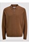 Jjeemil Knit Polo |   Half Zipper Long Sleeve Men's Knitwear - 2