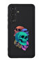 Protective Liquid Silicone Shockproof Case For Samsung Galaxy S24 Plus (Black) - Colourful Skull