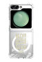 Case for Samsung Galaxy Z Flip 5 Compatible with MagSafe, Shockproof Bumper Case no i wont gve up