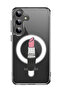 Case for Samsung Galaxy S24 6.2-inch Compatible with MagSafe, Shockproof Phone Bumper Cover Lipstick