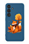 Protective Liquid Silicone Shockproof Case For Samsung Galaxy S24 Plus (Blue) - Fox
