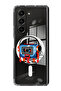 Case for Samsung Galaxy Z Fold 5 Compatible with MagSafe, Shockproof Bumper Case Music Recorder