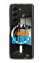 Case for Samsung Galaxy Z Fold 5 Compatible with MagSafe, Shockproof Bumper Case Fish & Beer black