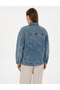 Light Blue Oversize Jean Jacket 50308527-Vr003 - 5