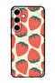 Protective Case Anti Scratch Shock Proof Bumper Cover For Samsung Galaxy S24 Plus Strawberries