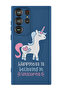 Protective Liquid Silicone Case For Samsung Galaxy S24 Ultra (Blue) - Happiness is believing