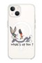 Case for iPhone 14 Plus 6.7-inch Compatible with MagSafe, Shockproof Phone Bumper Cover Whats up Doc