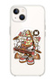 Case for iPhone 14 Plus Compatible with MagSafe, Shockproof Phone Bumper Cover Pizza dj copy