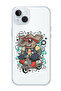 Case for iPhone 15 6.1-inch Compatible with MagSafe, Shockproof Bumper Case Elephant on bike