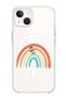 Case for iPhone 13 6.1-inch Compatible with MagSafe, Shockproof Phone Bumper Cover Rainbow