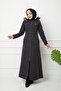 WOMEN'S FULL-Length LINED HOODED CUSTOM COTTON COAT - 7