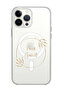 Case for iPhone 14 Pro 6.1-inch Compatible with MagSafe, Shockproof Bumper Case Free Spirit Circle