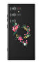 Protective Liquid Silicone Shockproof Case For Samsung Galaxy S24 Ultra (Black) - womens day floral