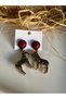 Zebra Model Vintage Vip Women's Earrings