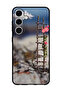 Protective Case Anti Scratch Shock Proof Bumper Cover For Samsung Galaxy S24 Plus Cloud with Stair