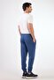 Men's Regular Fit Light Navy Blue Sweatpants - 5