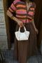 Pureline Hand and Crossbody Bag Cream - 6