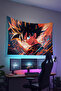 Dragon Ball Horizontal Wall Covering – Anime Themed Quality Fabric, Room Decor Tapestry Wall Carpet - 3