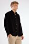 Men's Regular Fit Long Sleeve Black Shirt - 2