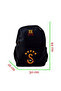 Licensed 3 Compartment 5 Star Detailed School Backpack and Pen Holder (25691) - 4