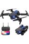 E88 Quadcopter Drone for Aerial Photography, 2 Rechargeable Batteries (Black) - 2