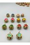 14Pcs 10 mm Metal Bells, Charms, Beads, Pendant, Bracelet, Ornament, Vintage Keychain Japanese Bell - 4