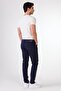 Men's Slim Fit Navy Blue Trousers - 5