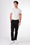 Men's Regular Fit Black Trousers - 3