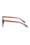 Women's Brown-Transparent Framed Blue Light Protection Blue Block Transparent Glasses Tctgt000102G0201 - 3