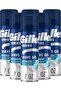 Gillette Series 3X Moisturizing Shave Gel, 7 oz each (Pack of 6)