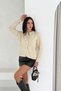 Soft Textured Crew Neck Knitwear Cardigan Aw25Hi0001 - 5