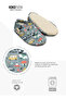 Organic Cotton Baby Booties, Anti-Slip Sole, Home Nursery Shoes, Road Pattern Booties - 3