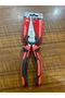 Long Nose Pliers, 200mm/8 inch, Professional Grade, Red and Black Handle - 2