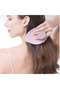 Scalp Massage Brush with Soft Bristles, 11 cm x 6 cm, Black and Pink, Shampoo Brush - 3