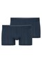 Herren Boxershorts 2er Pack - Pure & Style, Elastikbund, einfarbig