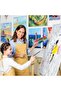 مجموعة من 3 لوحات فنية أكريليك شفافة بيضاوية ومستطيلة (30 × 20، 20 × 15، 30 × 20 سم) - 5