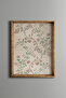 Flower Pattern - Vintage Patterned Frame