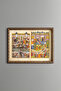 Ottoman Miniature Art - Vintage Patterned Frame