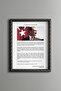 Ataturk's Address to Youth - Vintage Patterned Frame