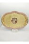 L&M Italian Via Light Pink Wooden Tray