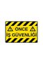Work Safety Warning and Diversion Sign First - Dekota Sign - 20cm X 30cm