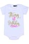 It’s My 1st Birthday Baby Girl Outfit – Bodysuit, Tutu Skirt, Floral Headband, Cake Toppe - 4